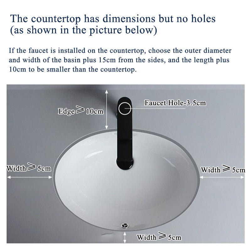 Nordic white basen bathroom undermount basin ceramic small size simple round corner depth toilet sink with drain & bracket set