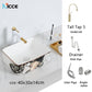 Nordic luxury bathroom ceramic washbasin home toilet balcony small size countertop art sink