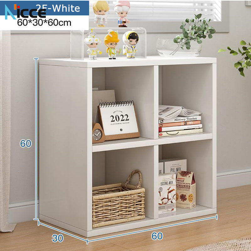 Home simple floor-to-ceiling cabinet living room multi-functional bedroom storage rack I am a bay window lattice kabinet