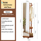 Nordic luxury Multifunctional mirror cabinet floor-standing rotatable pull-out storage makeup full-body mirror cabinet