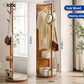 Nordic luxury Multifunctional mirror cabinet floor-standing rotatable pull-out storage makeup full-body mirror cabinet