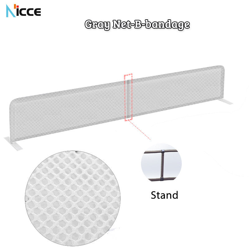 Customize home bed anti-fall baffle bold metal easy to install simple fabric partition bedroom kid's bed-strap baffle