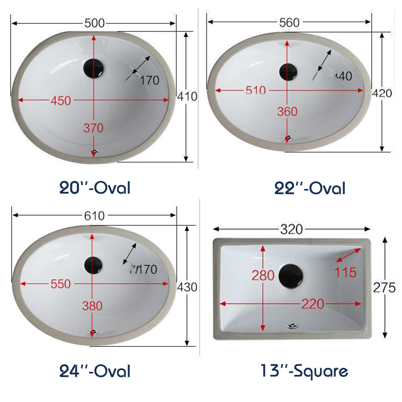 Nordic white basen bathroom undermount basin ceramic small size simple round corner depth toilet sink with drain & bracket set