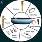 Retro luxury gradient color bathroom countertop basin square toilet ceramic art sink with faucet