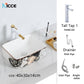 Nordic luxury bathroom ceramic washbasin home toilet balcony small size countertop art sink