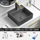 Nordic home outdoor mud gray ceramic counter basin toilet square large size bathroom simple matte porcelain sink