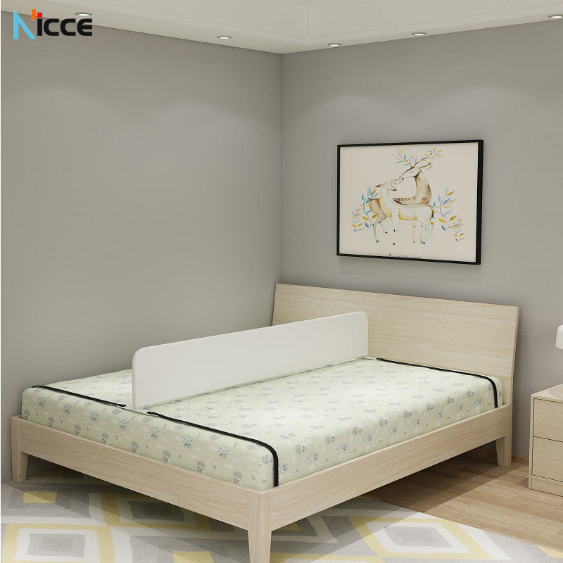 Customize home bed anti-fall baffle bold metal easy to install simple fabric partition bedroom kid's bed-strap baffle