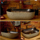 Home Chinese style bathroom basin retro simple ceramic toilet basen