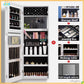 Nordic luxury multi-function floor-standing mirror cabinet full-length mirror wall-mounted beauty storage HD mirror cabinet