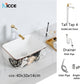 Nordic luxury bathroom ceramic washbasin home toilet balcony small size countertop art sink