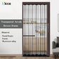 Customize luxury acrylic folding door aluminum alloy track waterproof insect proof transparent bathroom acrylic door