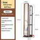 Nordic luxury Multifunctional mirror cabinet floor-standing rotatable pull-out storage makeup full-body mirror cabinet