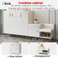 Nordic Luxury Home Shoe Cabinet PB Minimalist Modern Shoe Changing Stool Entrance Multi layer Flip Bucket Shoe Cabinet