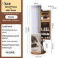 Nordic luxury Multifunctional mirror cabinet floor-standing rotatable pull-out storage makeup full-body mirror cabinet