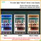 Nordic luxury multi-function floor-standing mirror cabinet full-length mirror wall-mounted beauty storage HD mirror cabinet