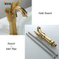 European retro luxury bathroom faucet swan shape all copper ceramic core supercharged personalized tap toilet accessories