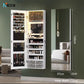 Nordic luxury multi-function floor-standing mirror cabinet full-length mirror wall-mounted beauty storage HD mirror cabinet