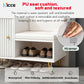 Nordic Luxury Home Shoe Cabinet PB Minimalist Modern Shoe Changing Stool Entrance Multi layer Flip Bucket Shoe Cabinet