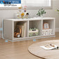 Home simple floor-to-ceiling cabinet living room multi-functional bedroom storage rack I am a bay window lattice kabinet