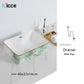 Nordic luxury bathroom ceramic washbasin home toilet balcony small size countertop art sink