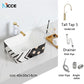 Nordic luxury bathroom ceramic washbasin home toilet balcony small size countertop art sink