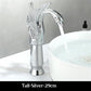 European retro luxury bathroom faucet swan shape all copper ceramic core supercharged personalized tap toilet accessories