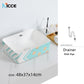 Nordic luxury bathroom ceramic washbasin home toilet balcony small size countertop art sink