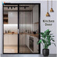 Customize luxury acrylic folding door aluminum alloy track waterproof insect proof transparent bathroom acrylic door