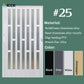 Customize aluminum alloy folding door thickened 15cm panel metal door shop balcony door waterproof fireproof rustproof heat insulation without bottom rail durable metal pintu