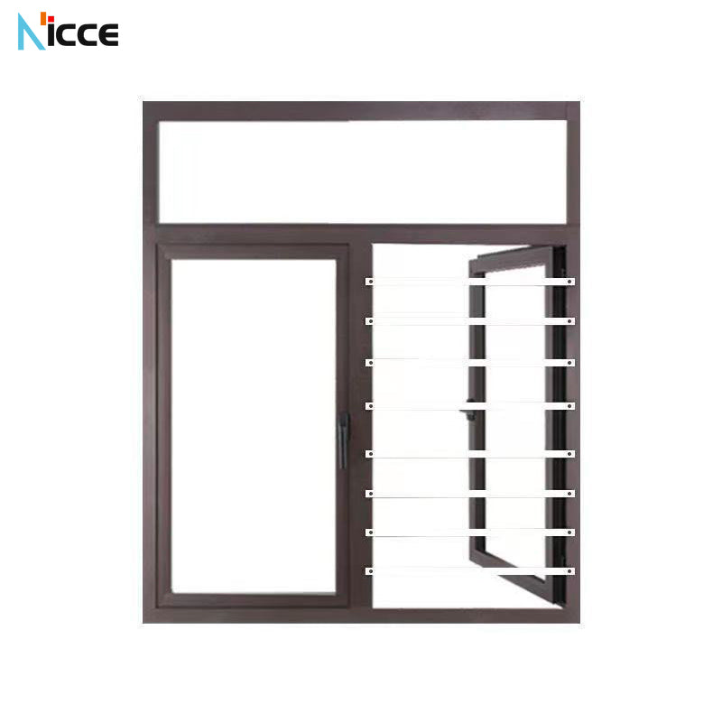 Home windows perforation-free protective fence high-rise balcony child safety invisible anti-theft window grill