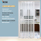 Customize PVC toilet door home kitchen slide door office door patition sliding folding partition divider PVC fold pintu