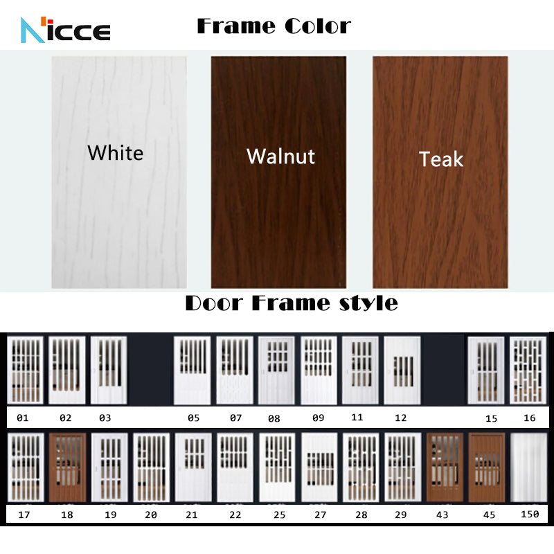 Customize PVC toilet door home kitchen slide door office door patition sliding folding partition divider PVC fold pintu