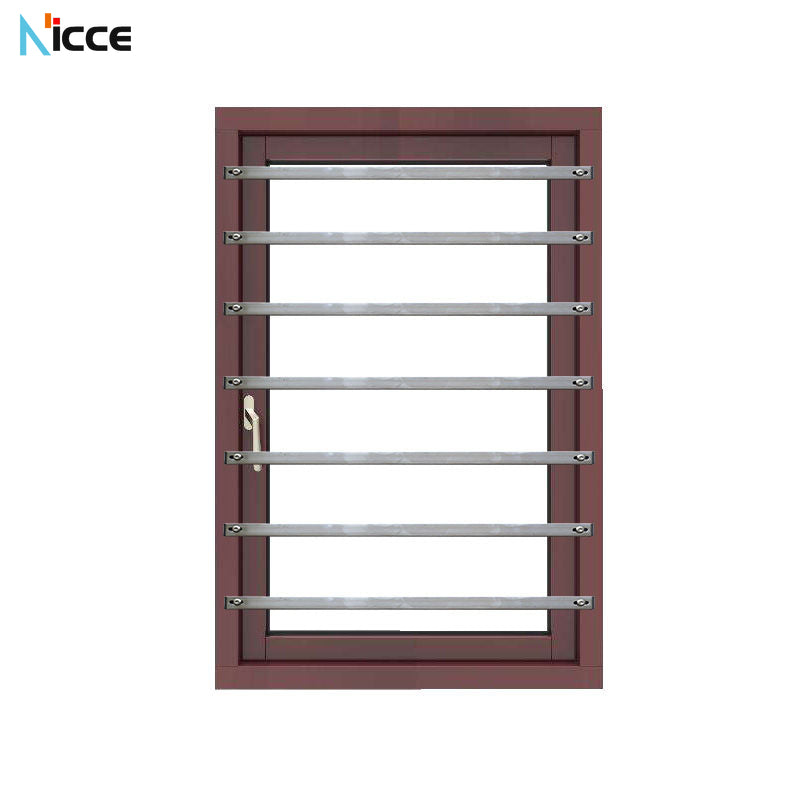 Customize home multifunctional window fence 3pcs thickened aluminum alloy punch-free safety guardrail sliding window