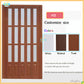 Customize PVC toilet door home kitchen slide door office door patition sliding folding partition divider PVC fold pintu